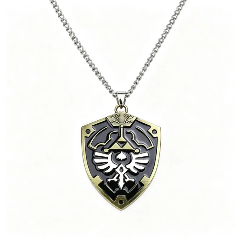 薩爾達傳說心之容器吊墜｜銅銀質感吊墜・Elden Ring 遊戲收藏飾品