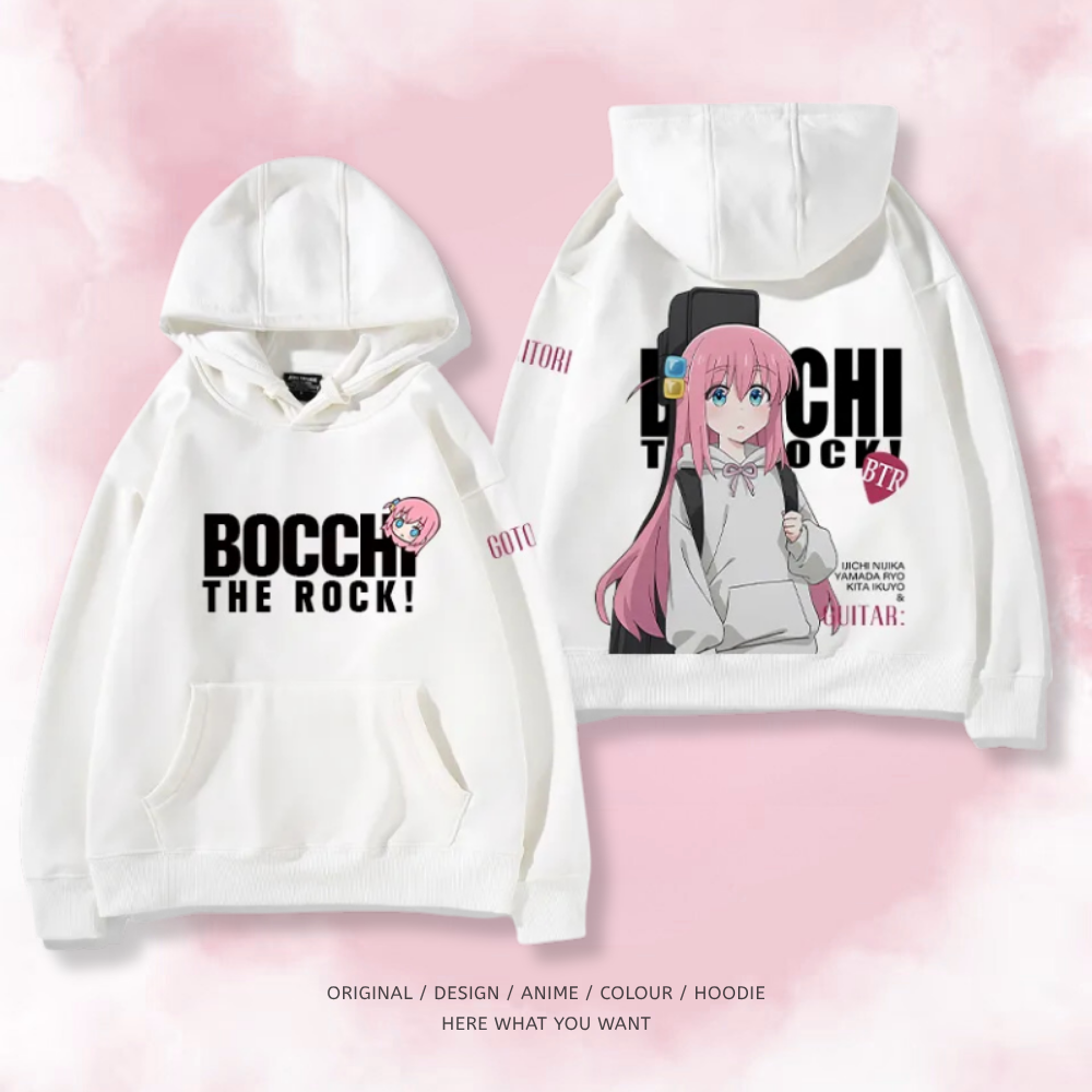 孤獨搖滾 2025秋冬新款 親子情侶男女連帽衛衣