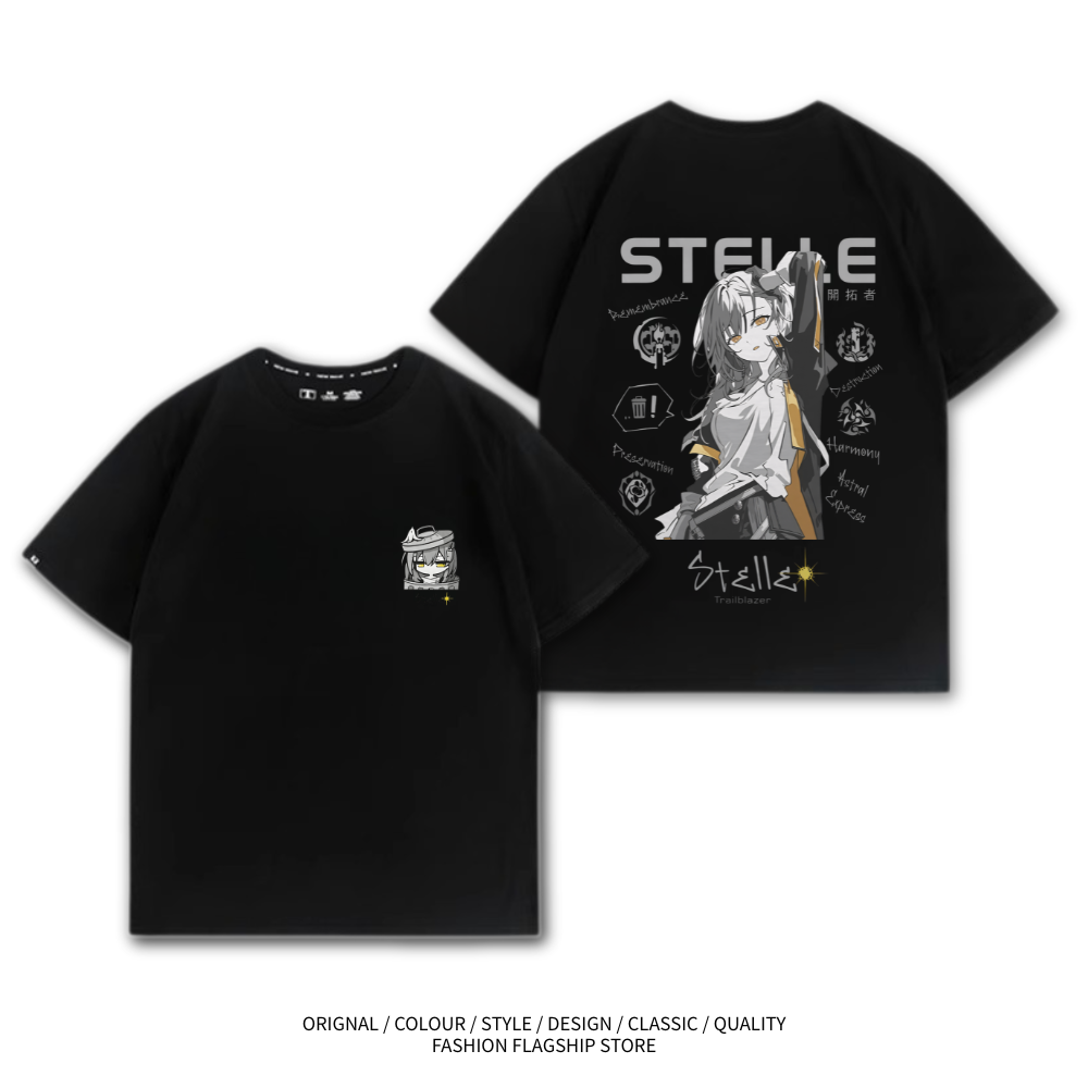 開拓者星 崩壞星穹鐵道粉絲自製T恤