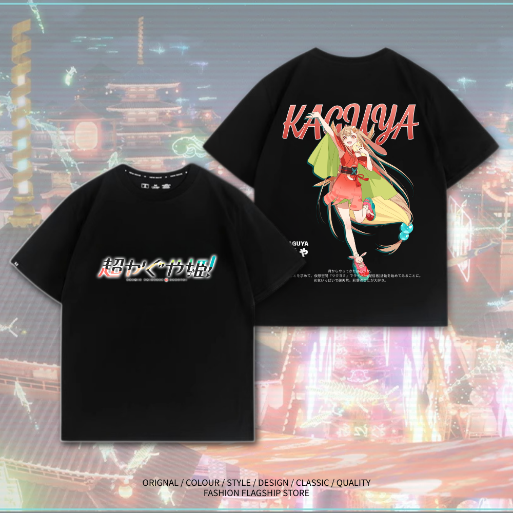 超時空輝耀姬 動漫主題印花短袖T恤