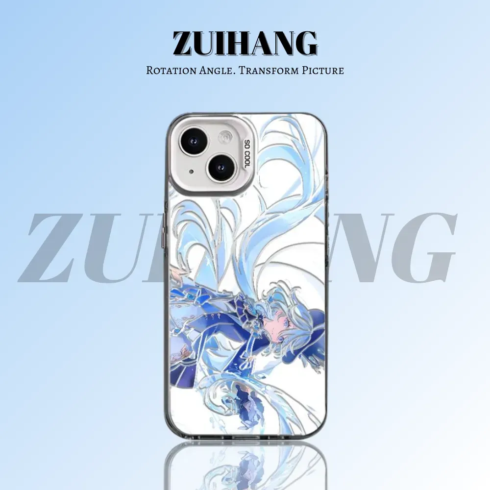 原神彩銀防摔手機殼-CASEZONE