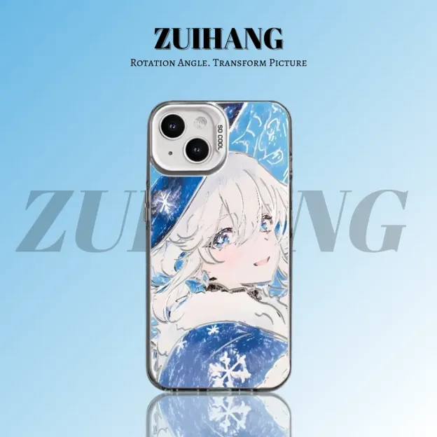 原神彩銀防摔手機殼-CASEZONE