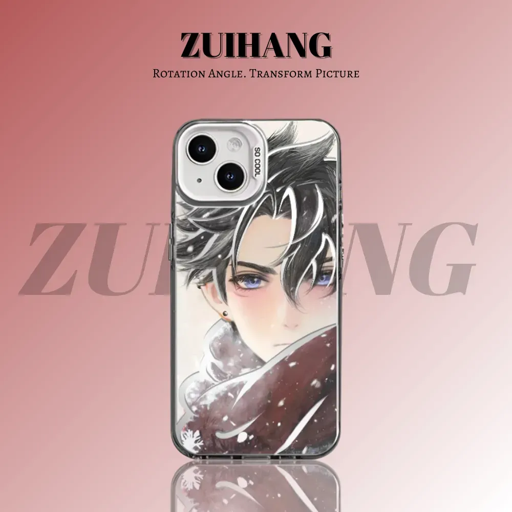 原神彩銀防摔手機殼-CASEZONE