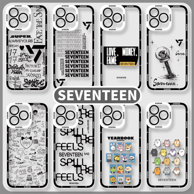 SEVENTEEN 天使眼透明手機殼