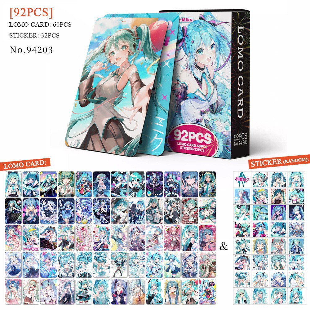 初音未來全套收藏紀念週邊 LOMO小卡