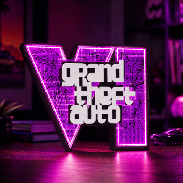 GTA6 遊戲周邊燈光擺飾｜俠盜獵車手6・R星電玩精品