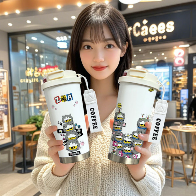 ZOA 貓咪×權志龍保溫杯｜GD 潮流隨行水杯・日常外出杯