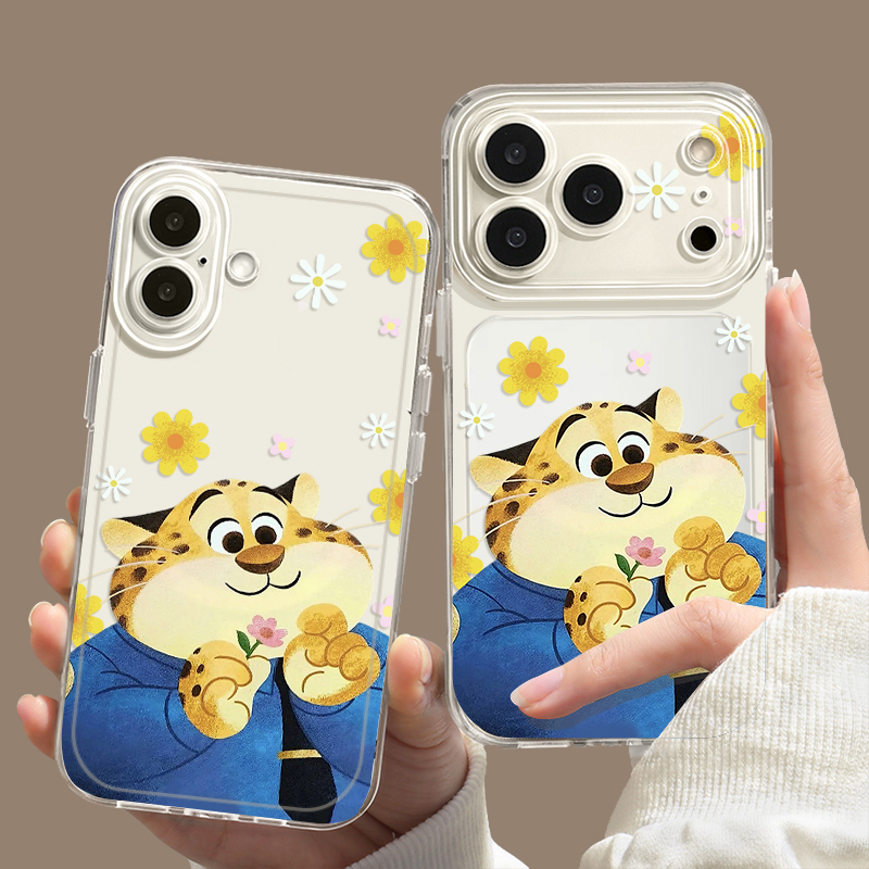 動物方城市 太空透明防摔軟殼