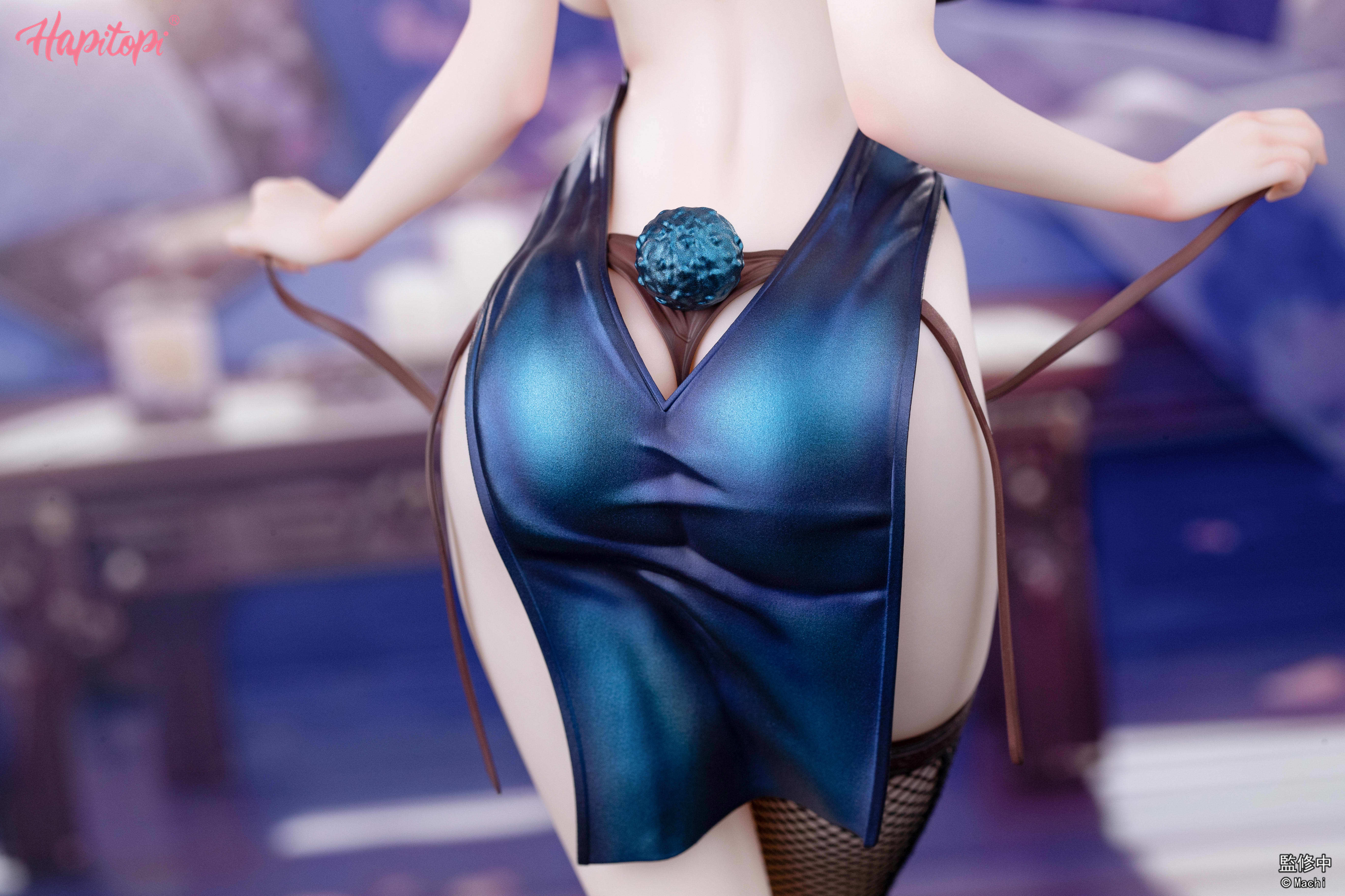 Hapitopi &Machi 1/6 真網襪 追視眼 溫感漆 旗開得勝兔女郎