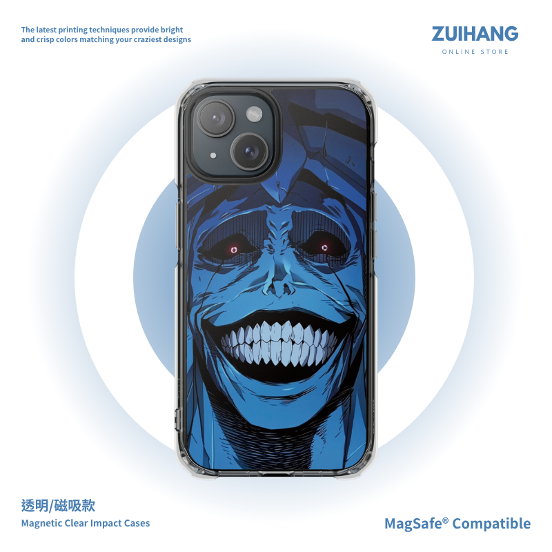我獨自升級透明磁吸防摔手機殼-ZUIHANG SHOP