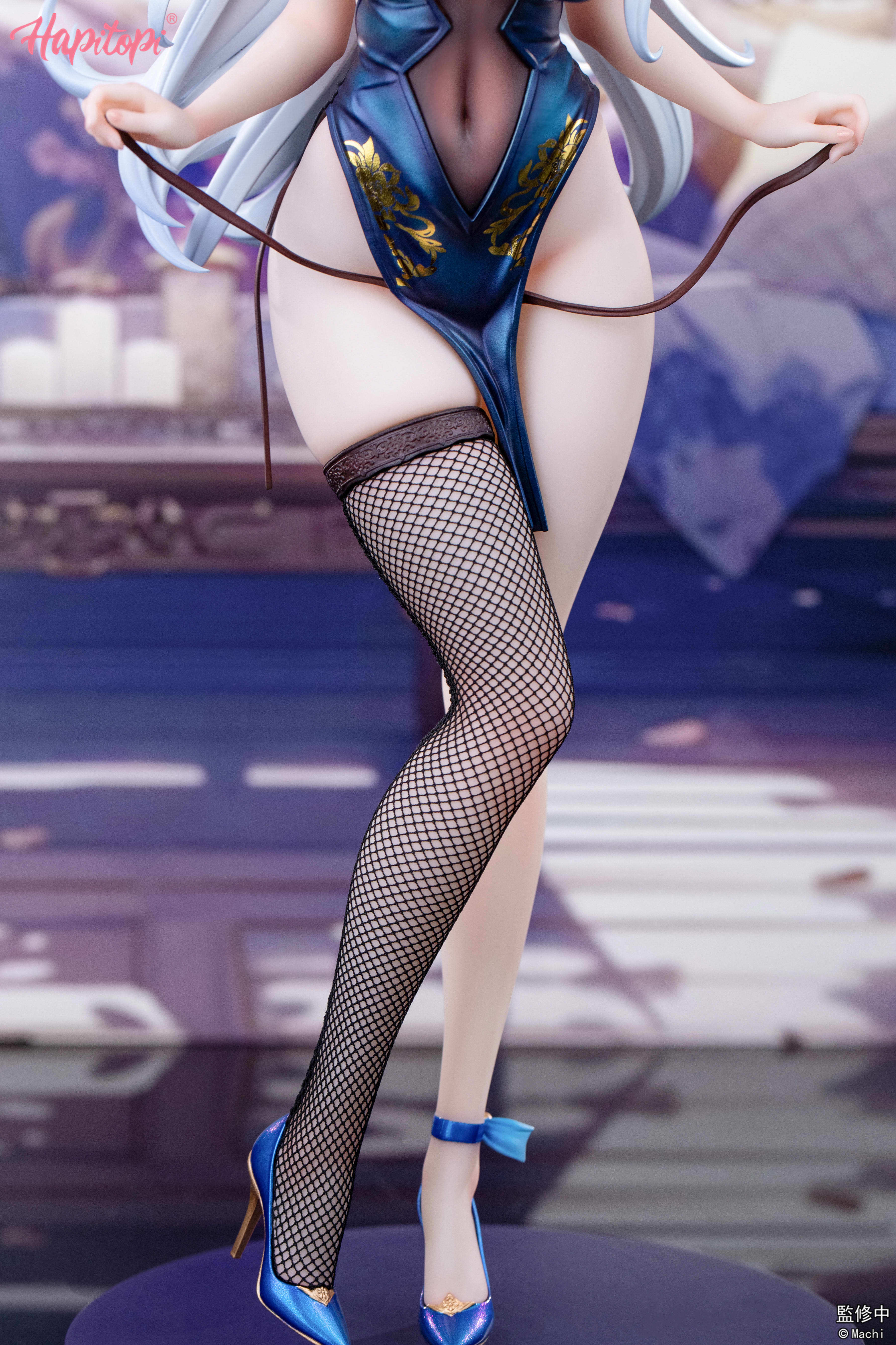 Hapitopi &Machi 1/6 真網襪 追視眼 溫感漆 旗開得勝兔女郎