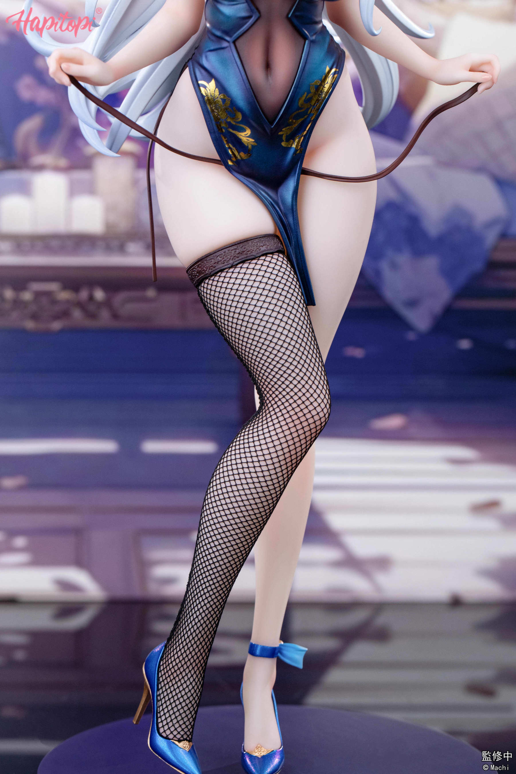 Hapitopi &Machi 1/6 真網襪 追視眼 溫感漆 旗開得勝兔女郎