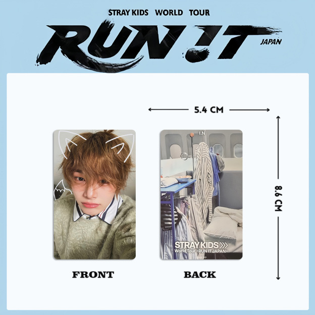 Stray Kids World Tour「RUN IT」日本限定小卡｜滿額特典收藏卡