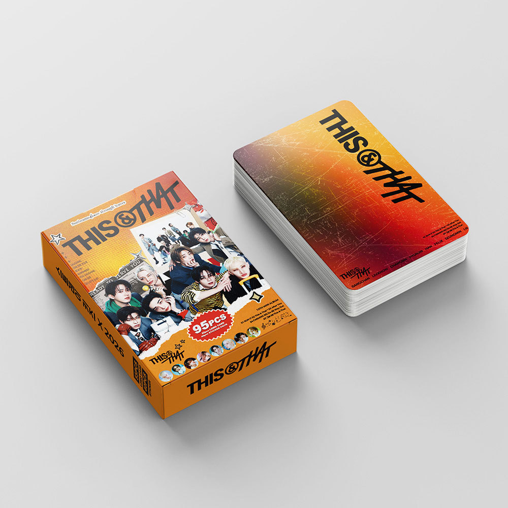 Stray Kids《This & That》LOMO小卡｜專輯主題收藏卡・K-POP 周邊