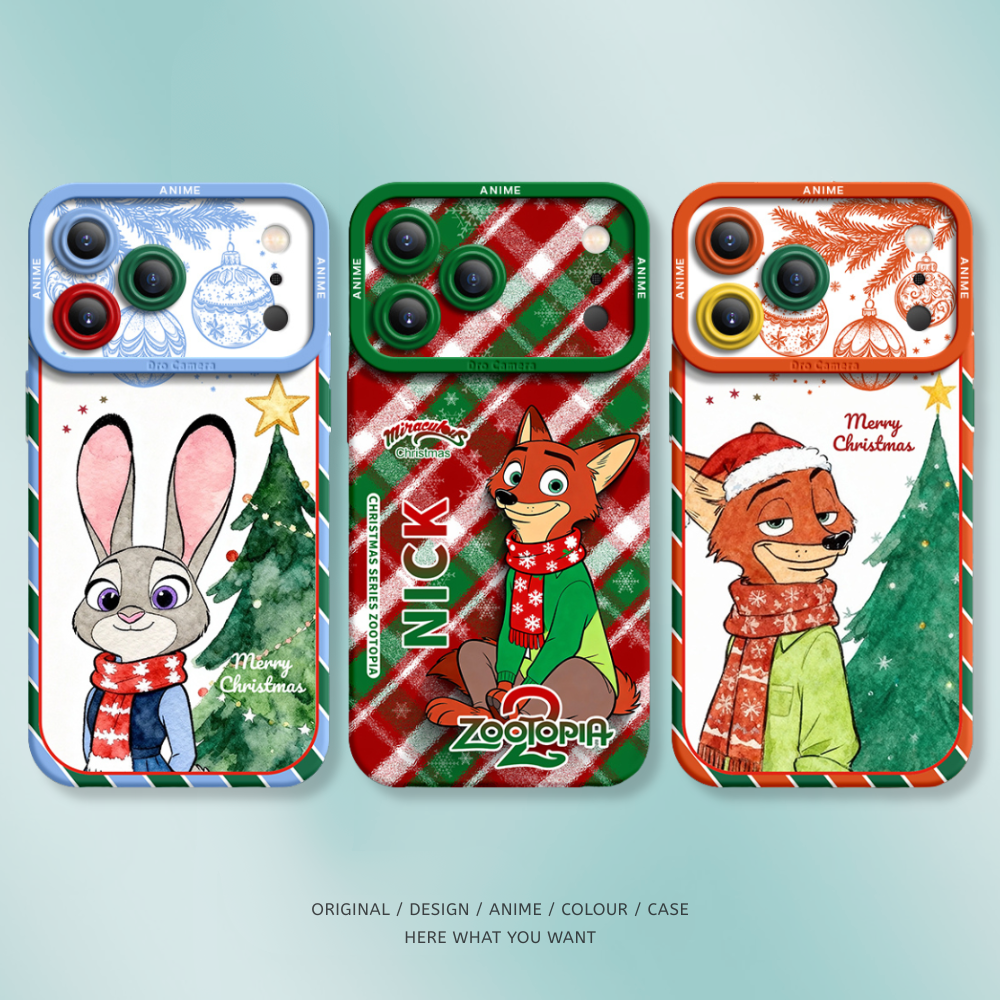 動物方城市液態矽膠全包防摔軟殼