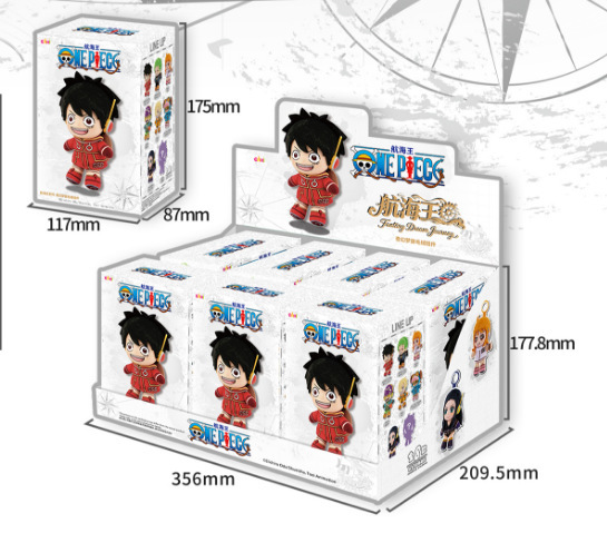海賊王 ONE PIECE 艾格赫德篇毛絨掛件盲盒（全8種）