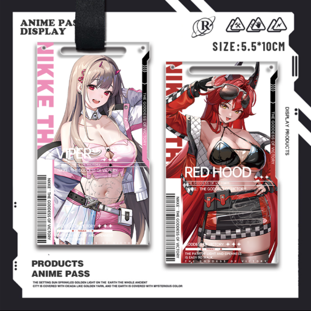 勝利女神NIKKE亞克力通行證掛飾