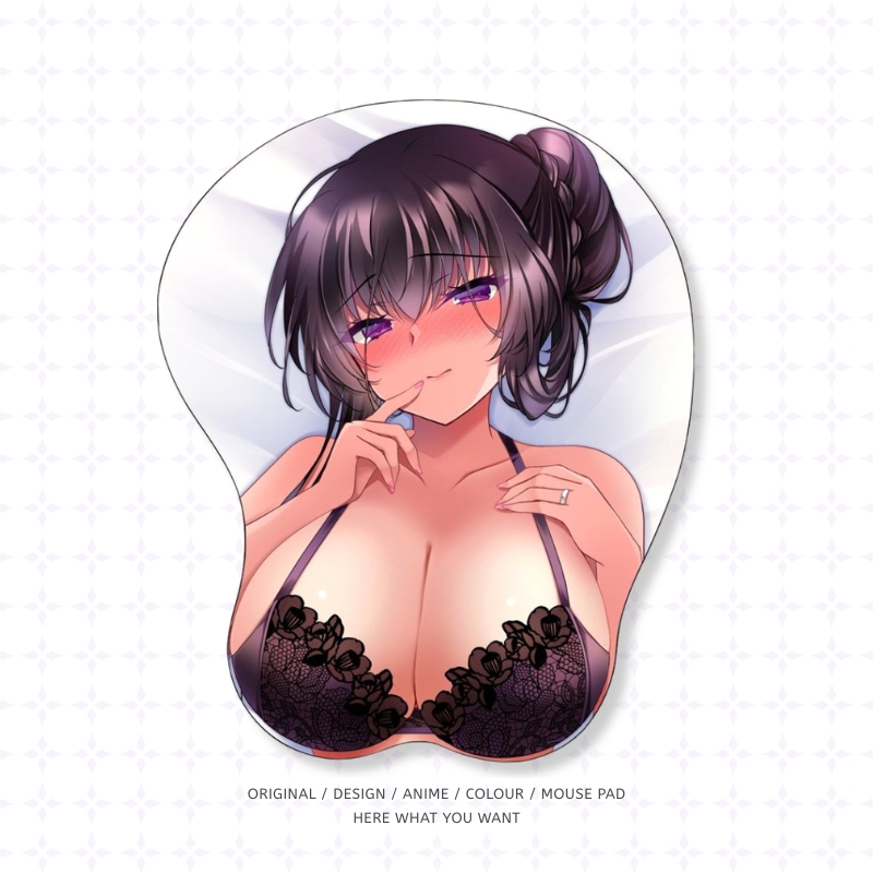 催眠カノジョ 桜佳ママ3D立體護腕滑鼠墊