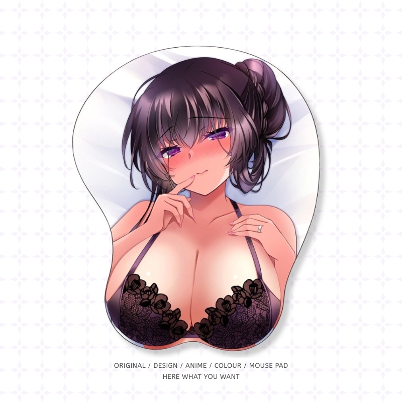 催眠カノジョ 桜佳ママ3D立體護腕滑鼠墊