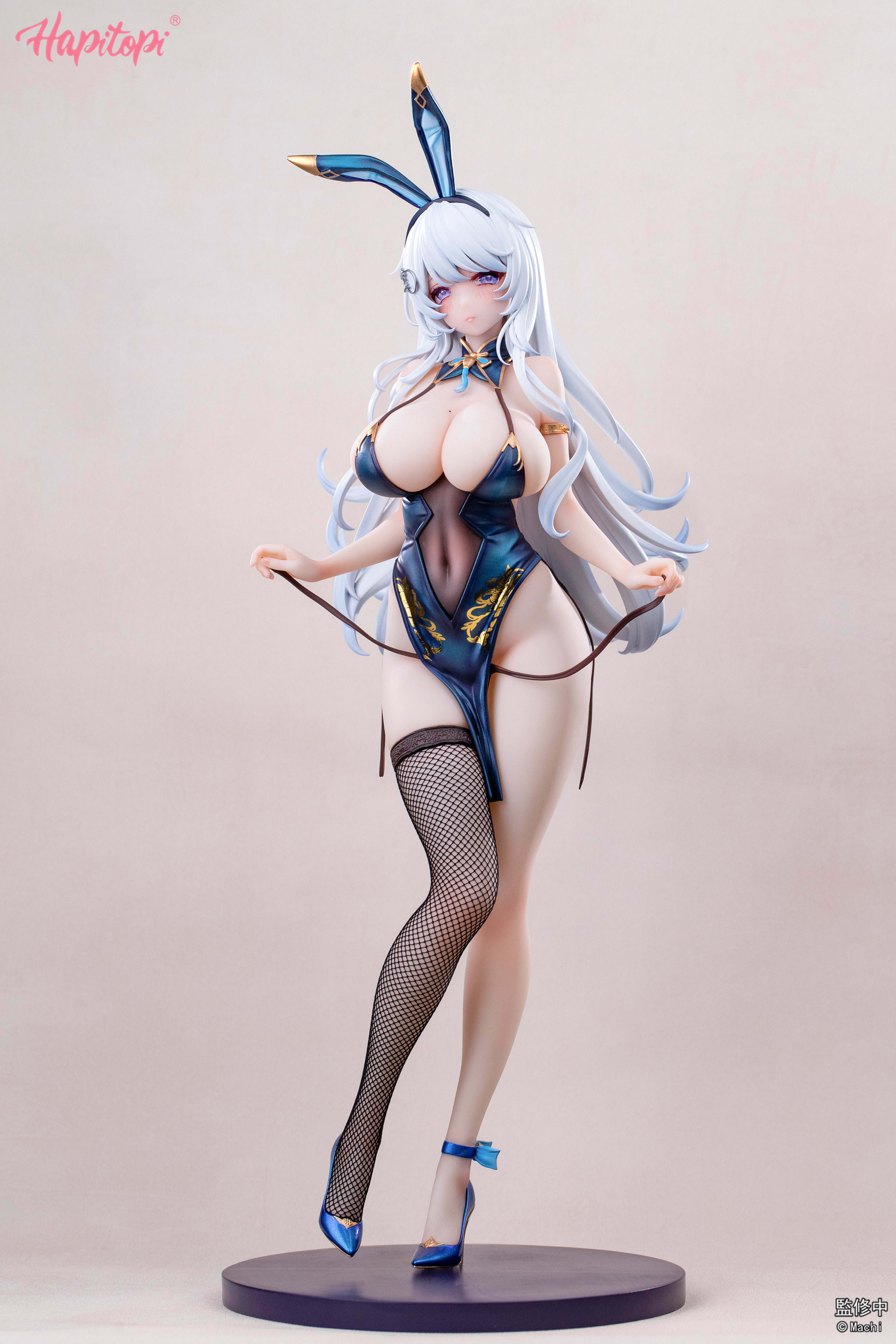 Hapitopi &Machi 1/6 真網襪 追視眼 溫感漆 旗開得勝兔女郎