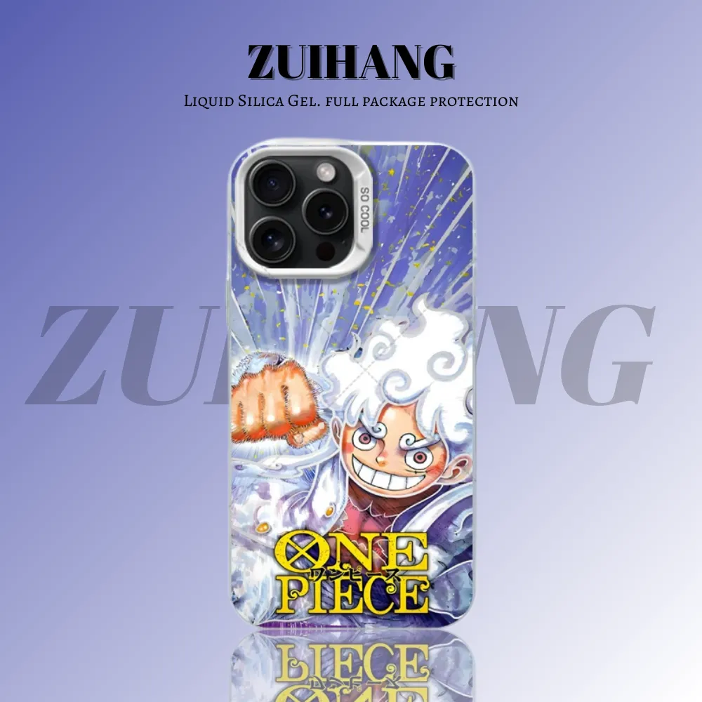 海賊王彩銀防摔手機殼-CASEZONE