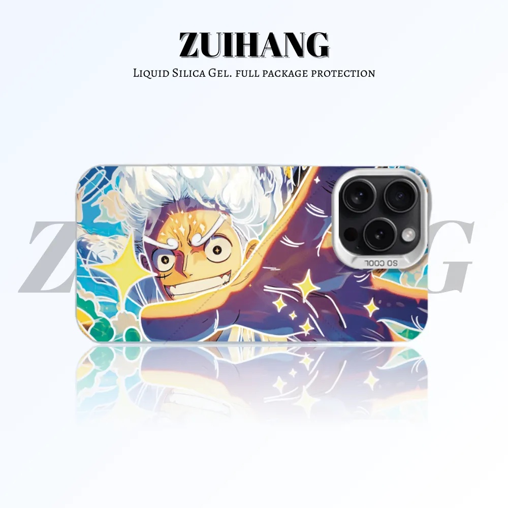 海賊王彩銀防摔手機殼-CASEZONE