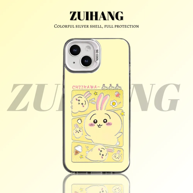 吉伊卡哇彩銀防摔手機殼