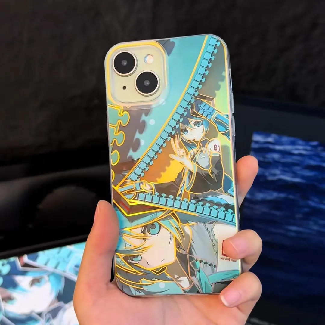 初音未來極光金防摔手機殼