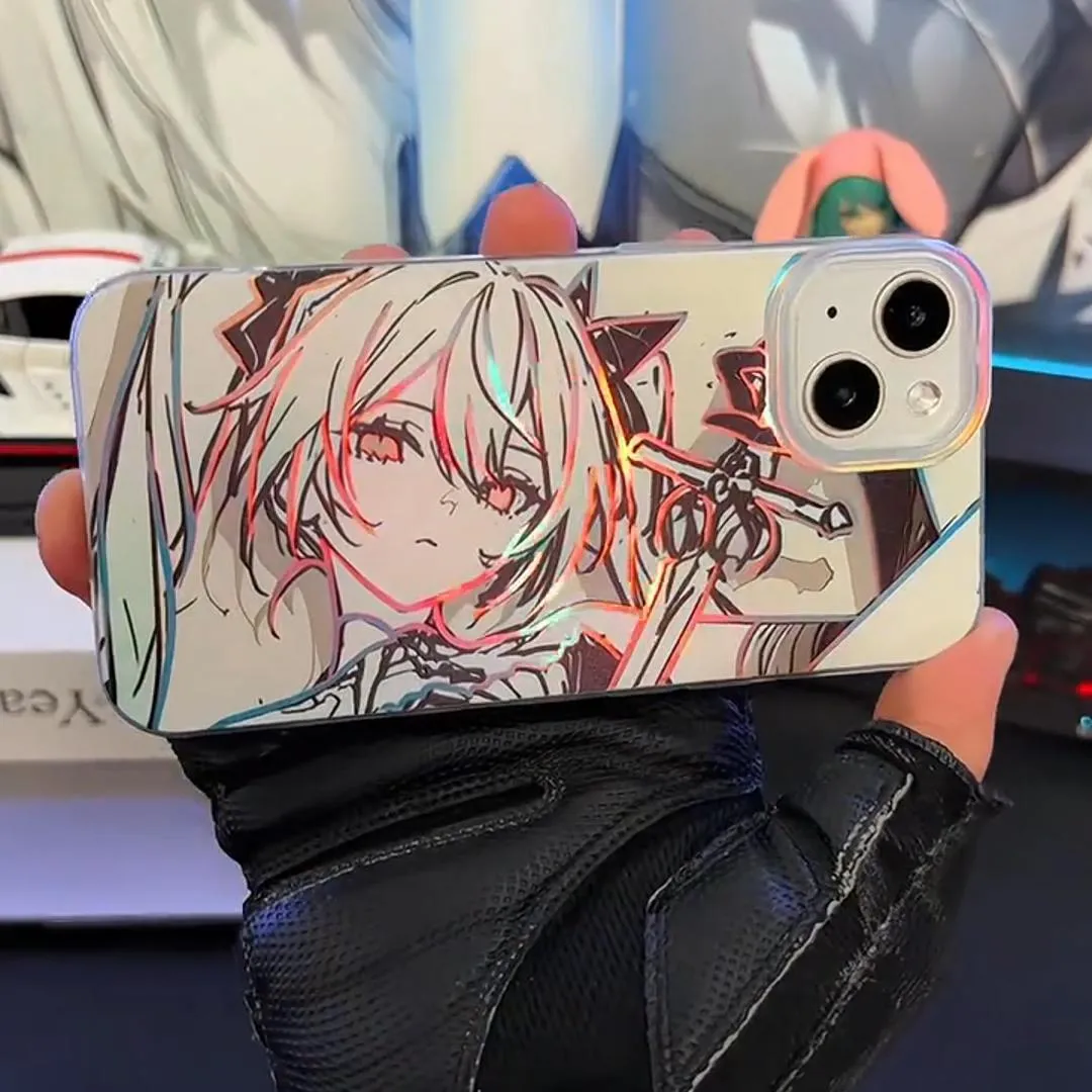 初音未來極光金防摔手機殼