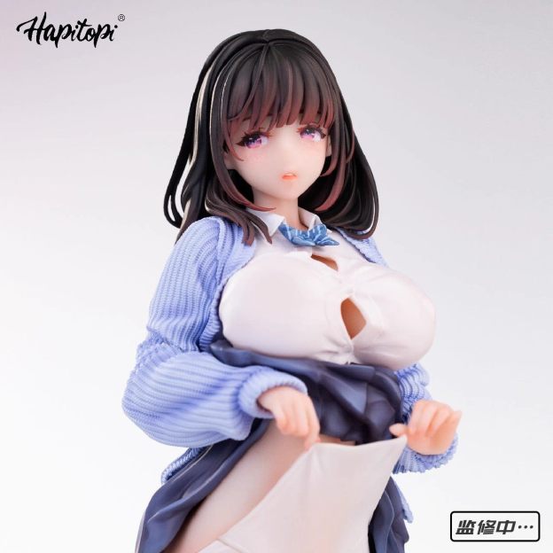 Hapitopi& hitomio 拾六原畫 浴室妹妹 追視眼 溫感漆1/6雕像