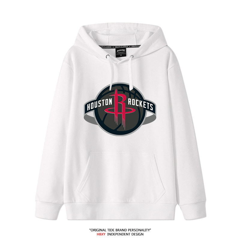 休士頓火箭隊印花連帽衛衣