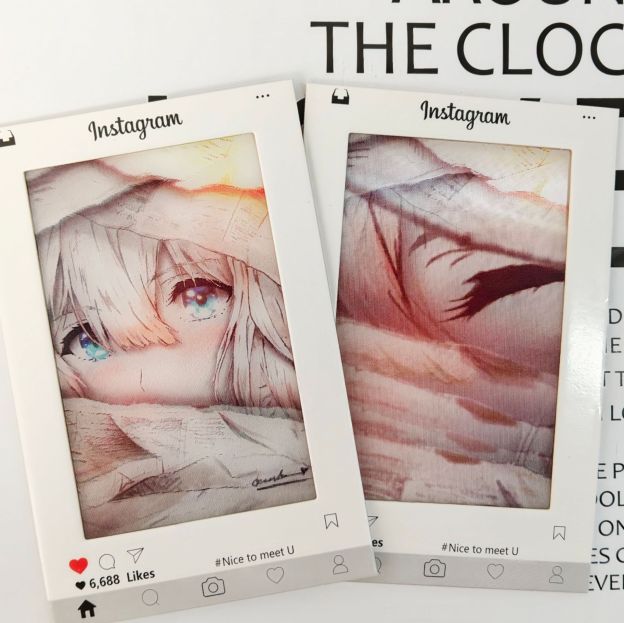 薇爾莉特限量款3D多變光柵卡