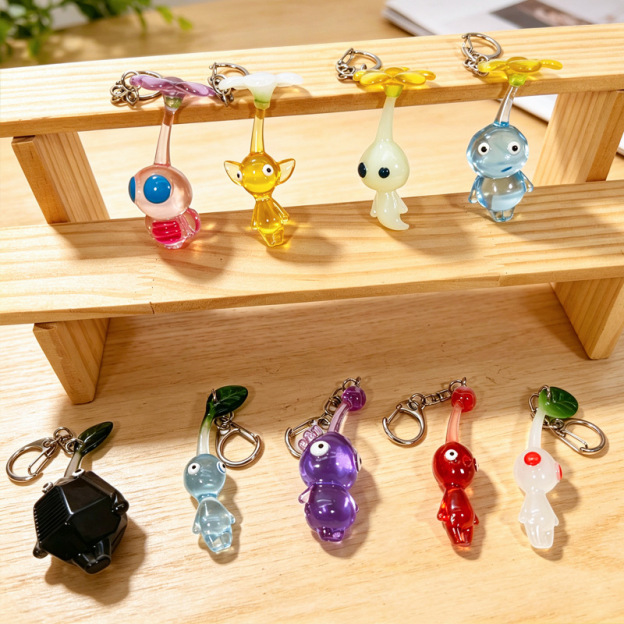 皮克敏 Pikmin 鑰匙圈｜可愛角色吊飾