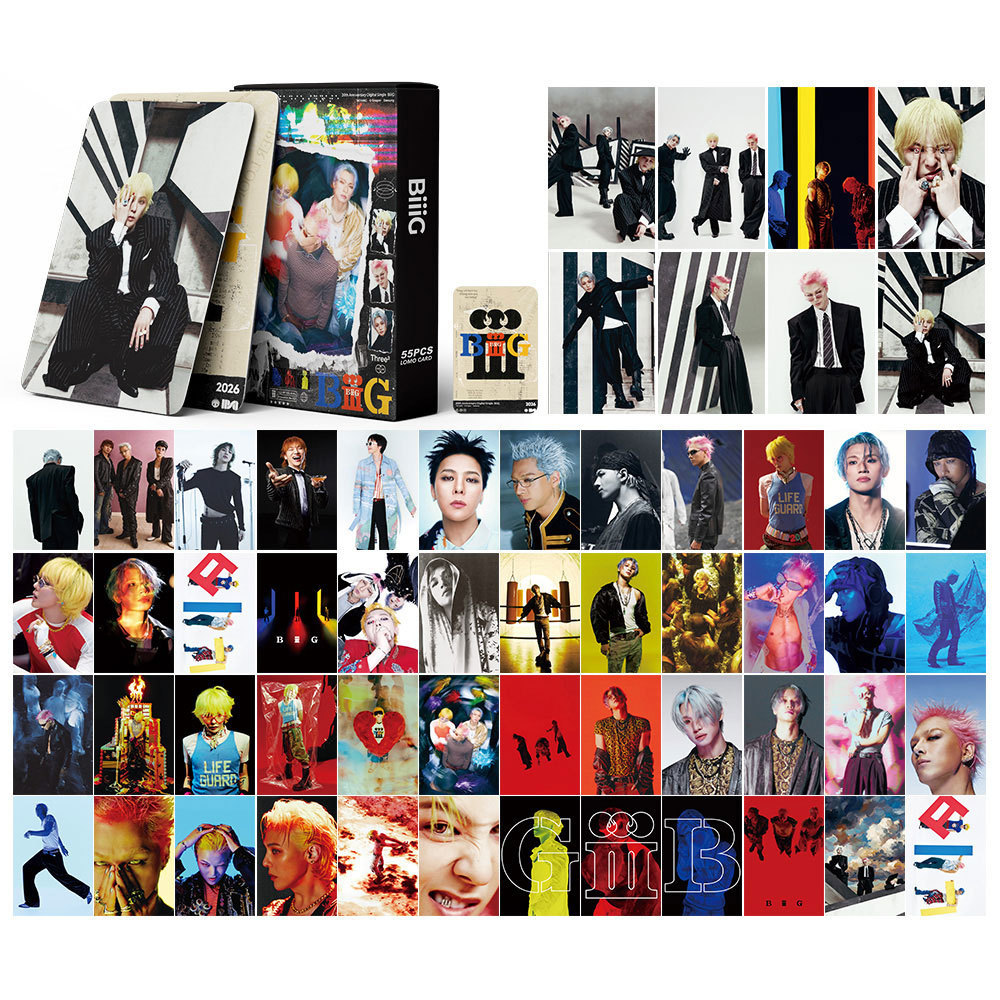 BIGBANG 專輯 BiiiG 收藏紀念 LOMO小卡