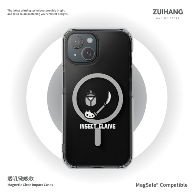 魔物獵人&操蟲棍磁吸手機殼-CASEZONE