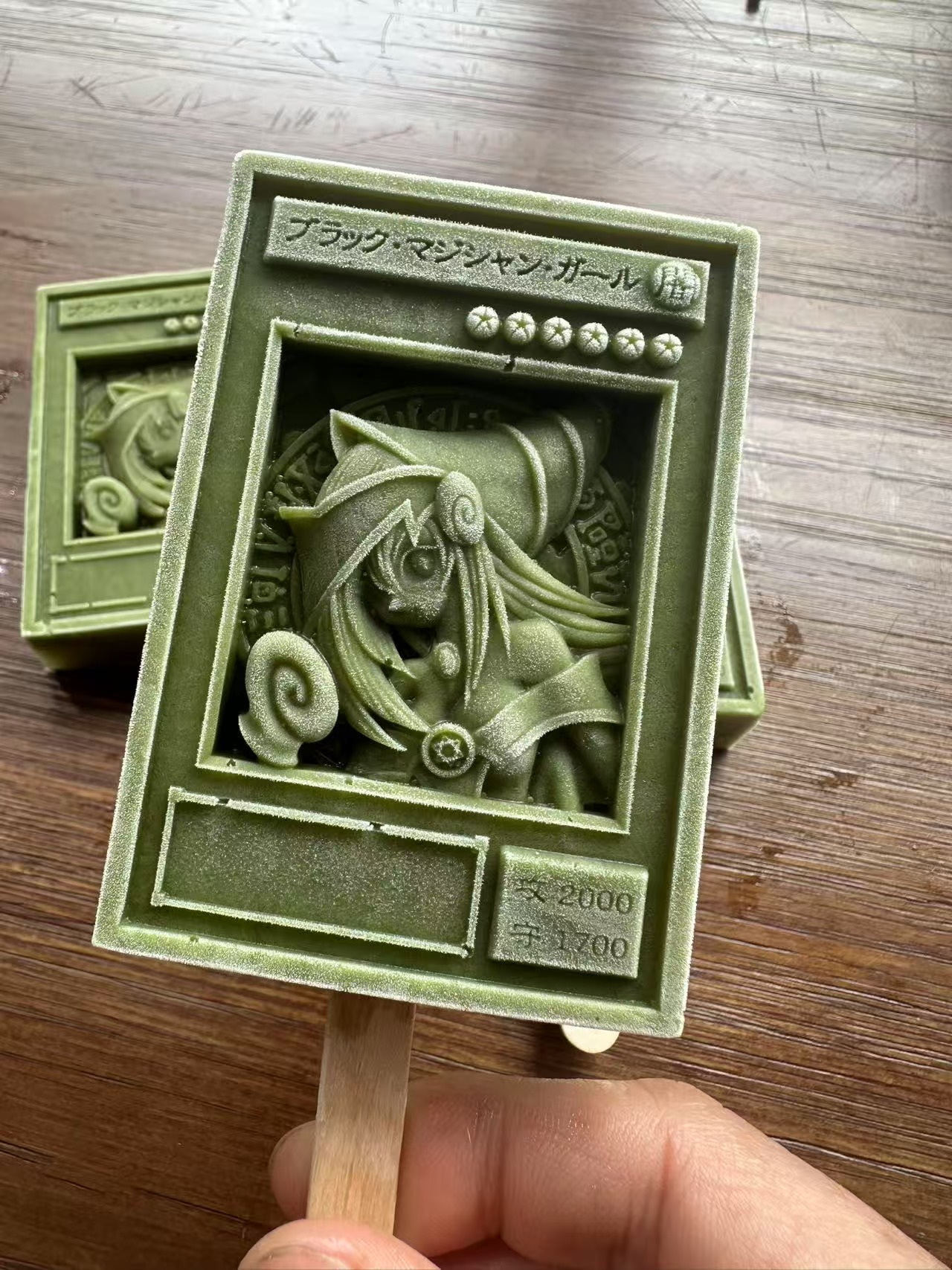遊戲王 黑魔導女孩 雪糕石膏冰格 通用食品級矽膠模具-CASEZONE