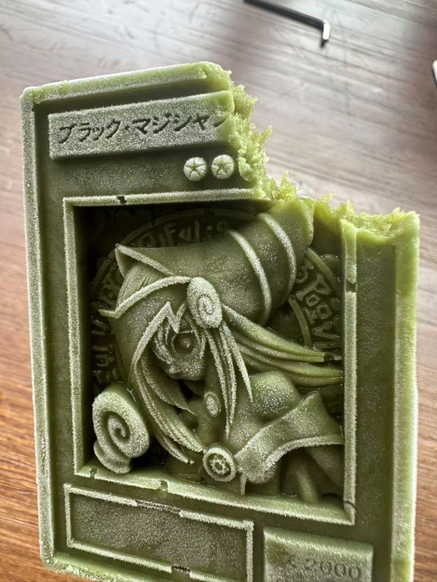 遊戲王 黑魔導女孩 雪糕石膏冰格 通用食品級矽膠模具-CASEZONE