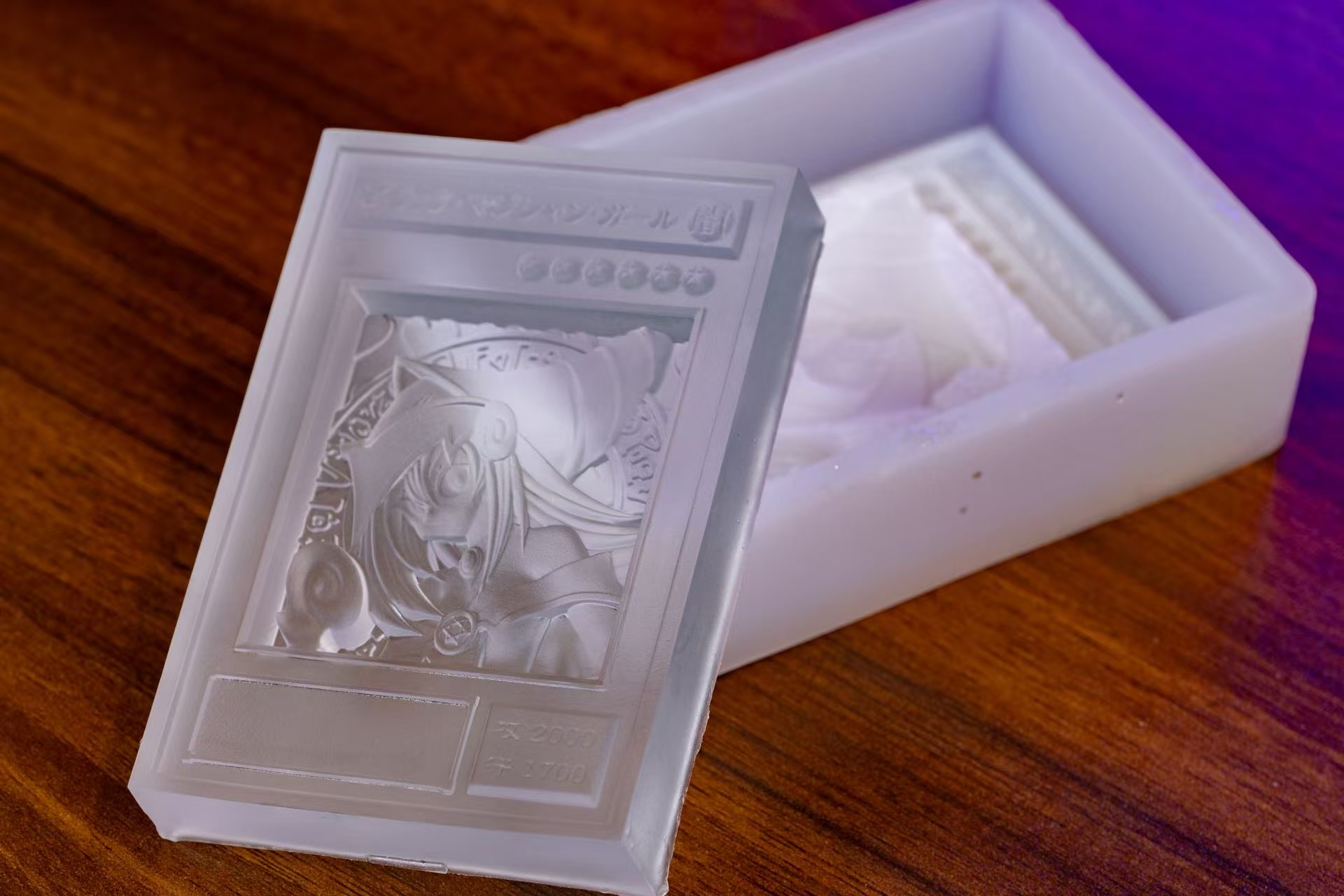 遊戲王 黑魔導女孩 雪糕石膏冰格 通用食品級矽膠模具-CASEZONE