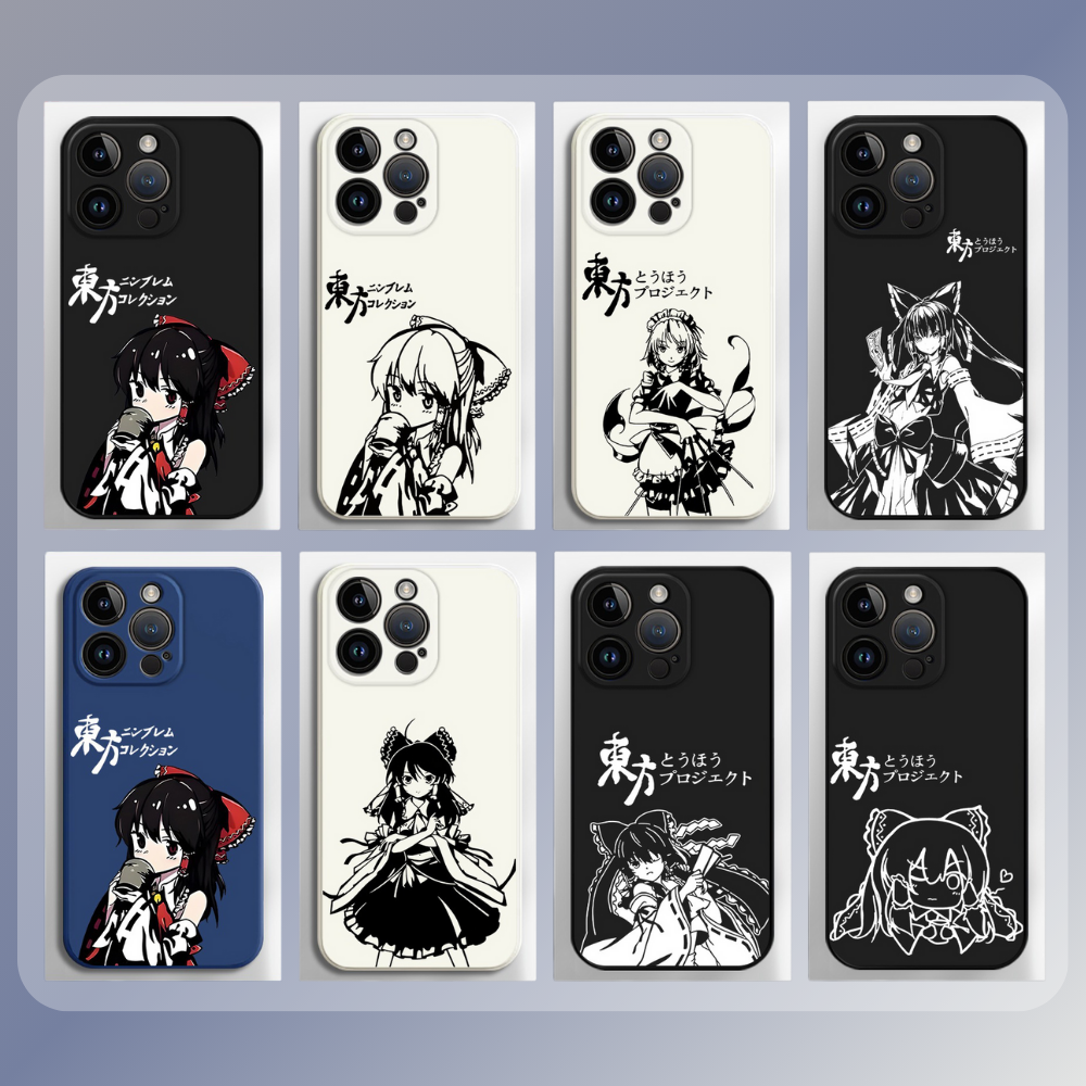 東方project液態矽膠全包防摔軟殼-CASEZONE