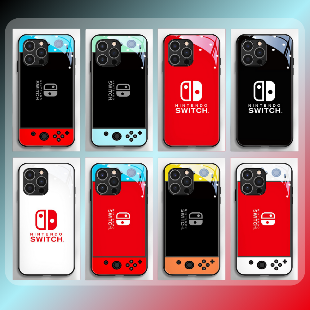 switch任天堂新款高清全包防摔玻璃殼-CASEZONE
