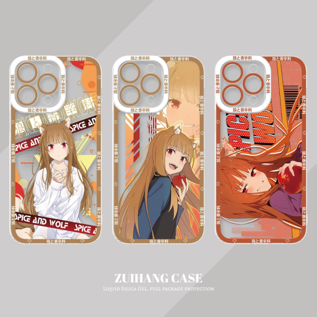 狼與香辛料透明防摔軟殼-CASEZONE