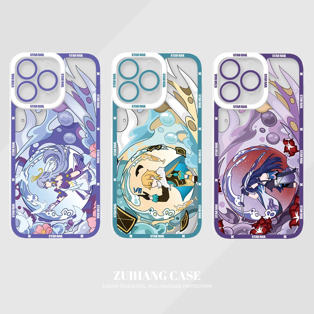 星穹鐵道透明防摔軟殼-CASEZONE