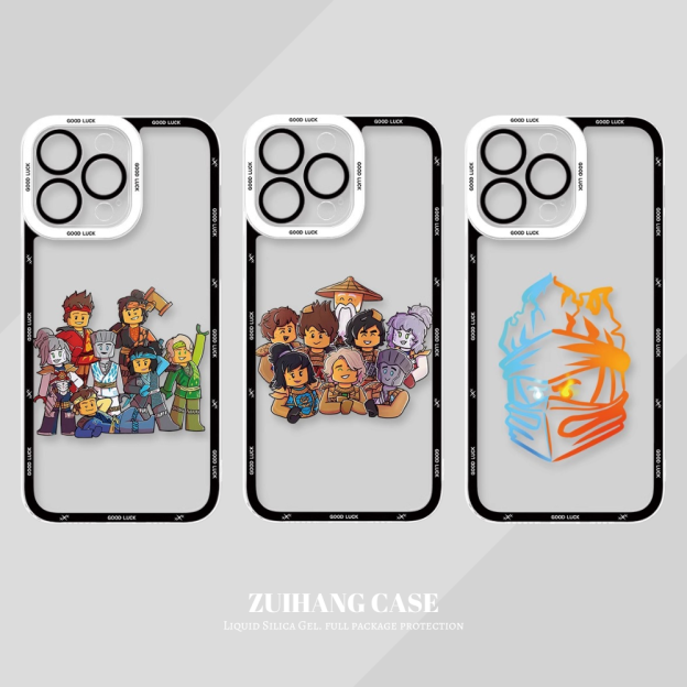 樂高幻影忍者透明防摔軟殼-CASEZONE