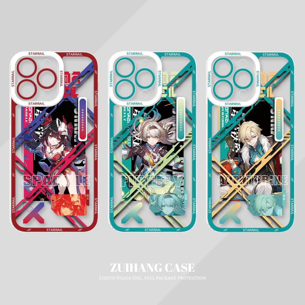 星穹鐵道透明防摔軟殼-CASEZONE