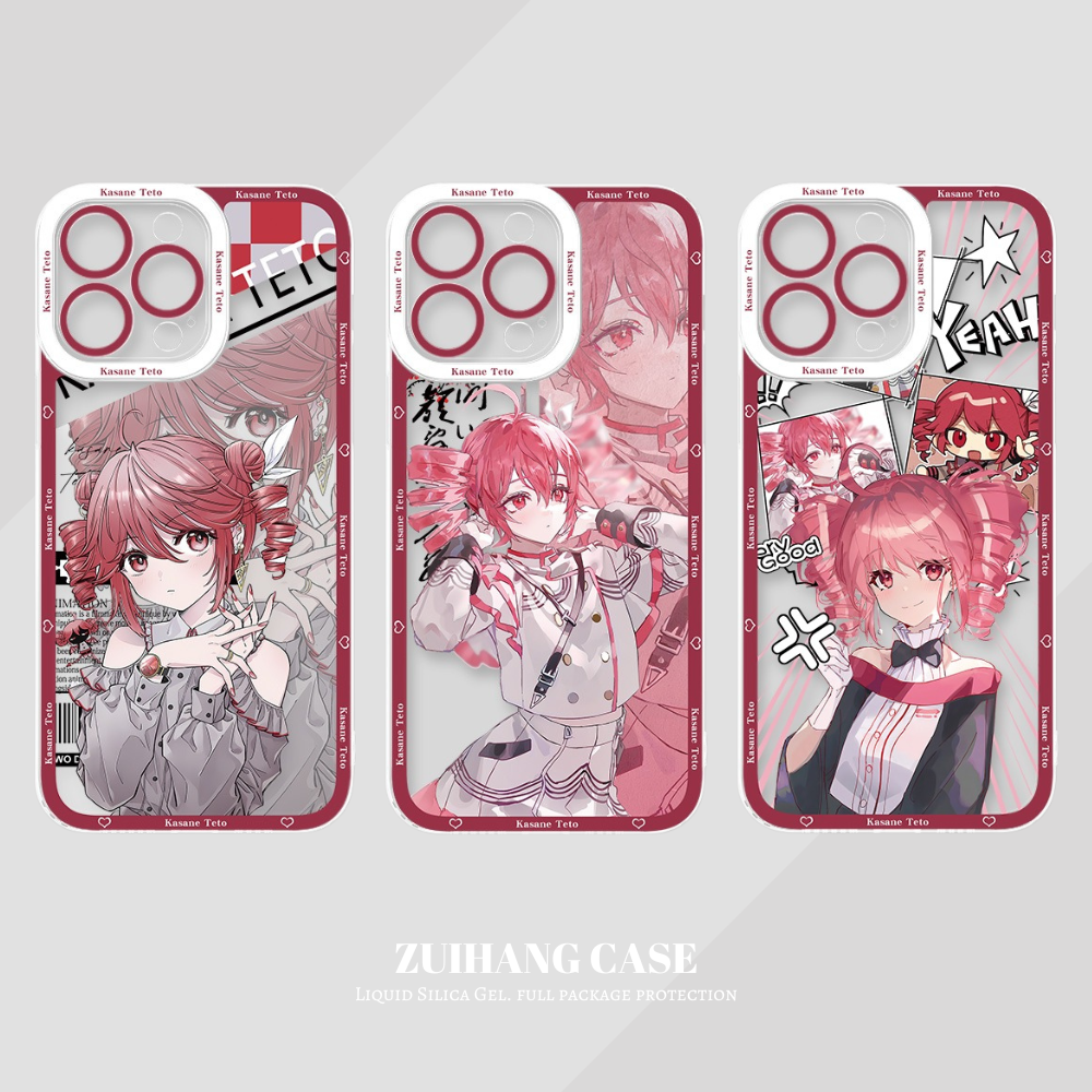 重音teto透明防摔軟殼-CASEZONE