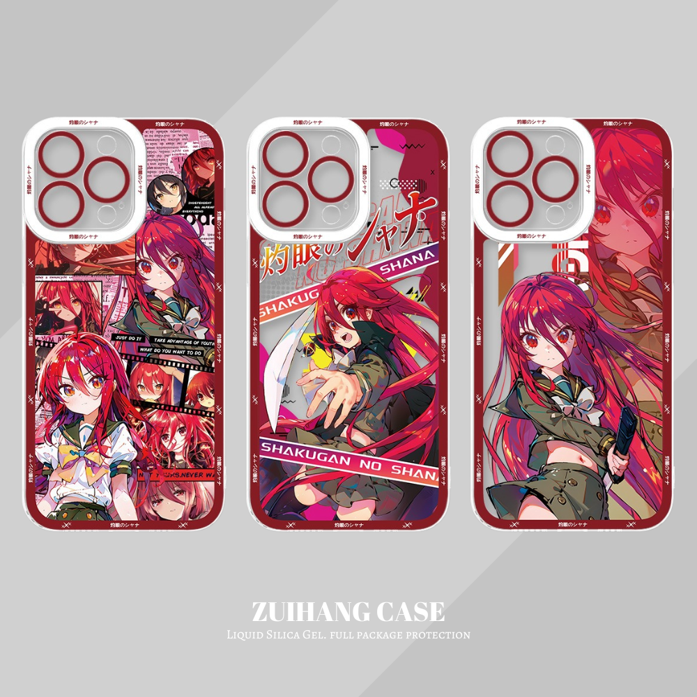 灼眼的夏娜透明防摔軟殼-CASEZONE