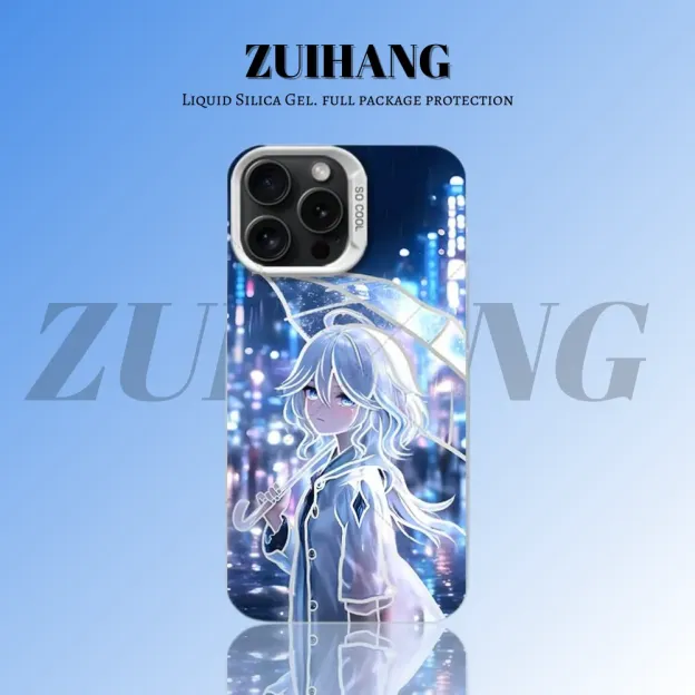 原神彩銀防摔手機殼-CASEZONE