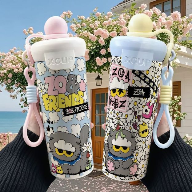 權志龍 GD × ZOA貓 造型保溫杯｜潮流隨行杯 保溫水壺 粉絲收藏周邊