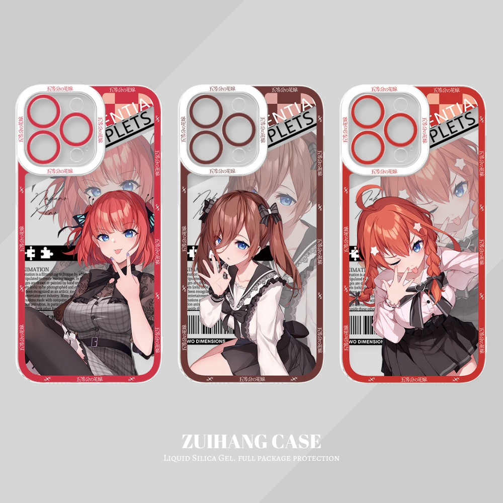 五等分的花嫁透明防摔軟殼-CASEZONE