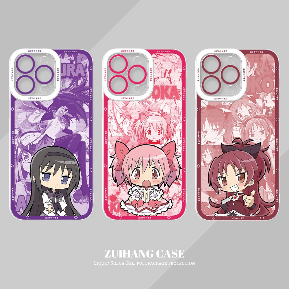 魔法少女小圓透明防摔軟殼-CASEZONE
